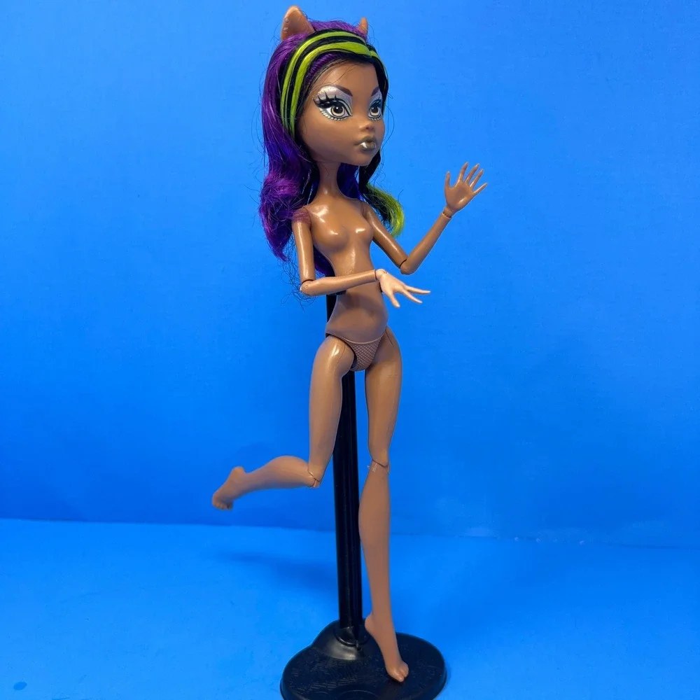 Monster‎ High Clawdeen Wolf Howleen Sisters Pack Werewolf Doll 2008 Articulated